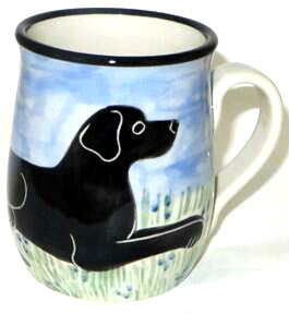 Labrador Black -Deluxe Mug - Click Image to Close